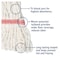 Boardwalk 5 in Looped-End Wet Mop, White, Cotton/Synthetic, PK12, BWK503WHCT BWK503WHCT - alternate 4